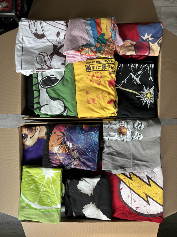 Box 20 sztuk męskich T-shirtów