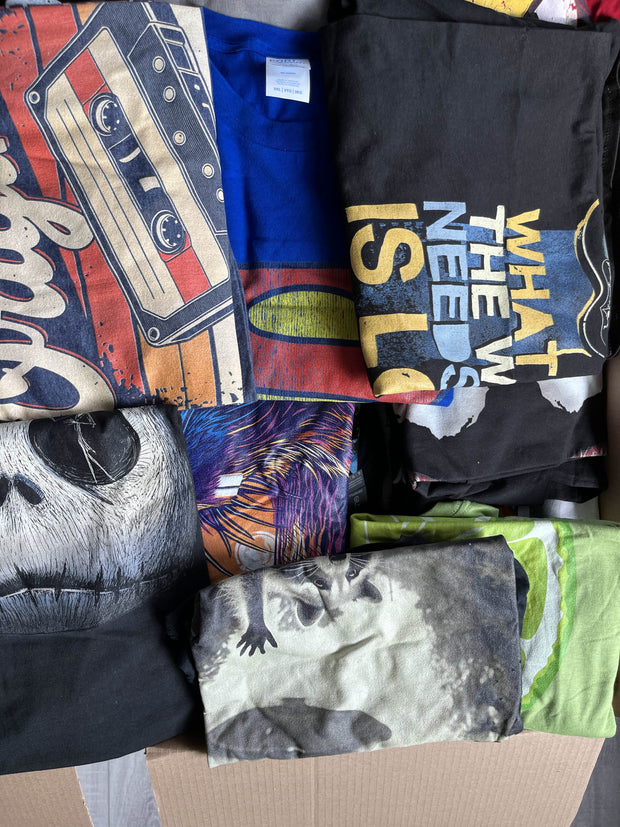 Box 30 sztuk męskich T-shirtów